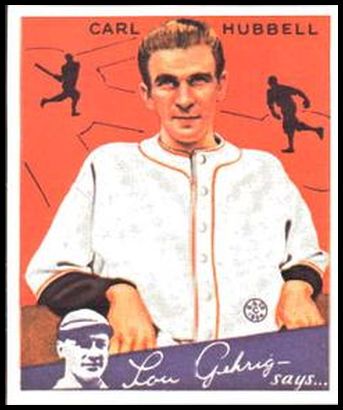 12 Carl Hubbell